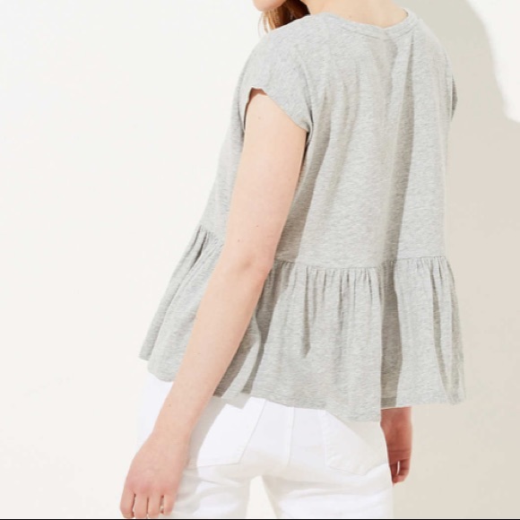 SOLD 🟡 Loft peplum top - Picture 3 of 3